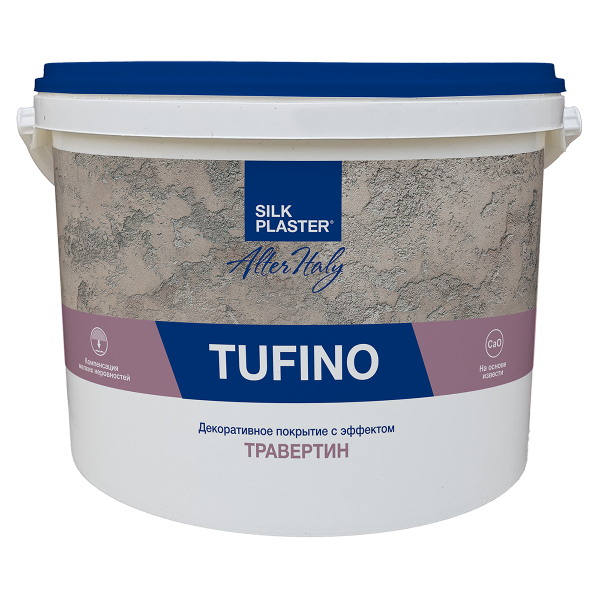 Декоративная штукатурка Alteritaly TUFINO (Травертин) 02-101, 15кг